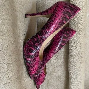 Enzo Angiolini Eamaylin SZ 7M pink peep toe